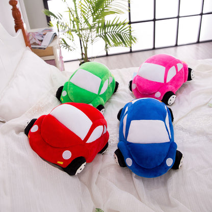 Cartoon Car Plush Pillow