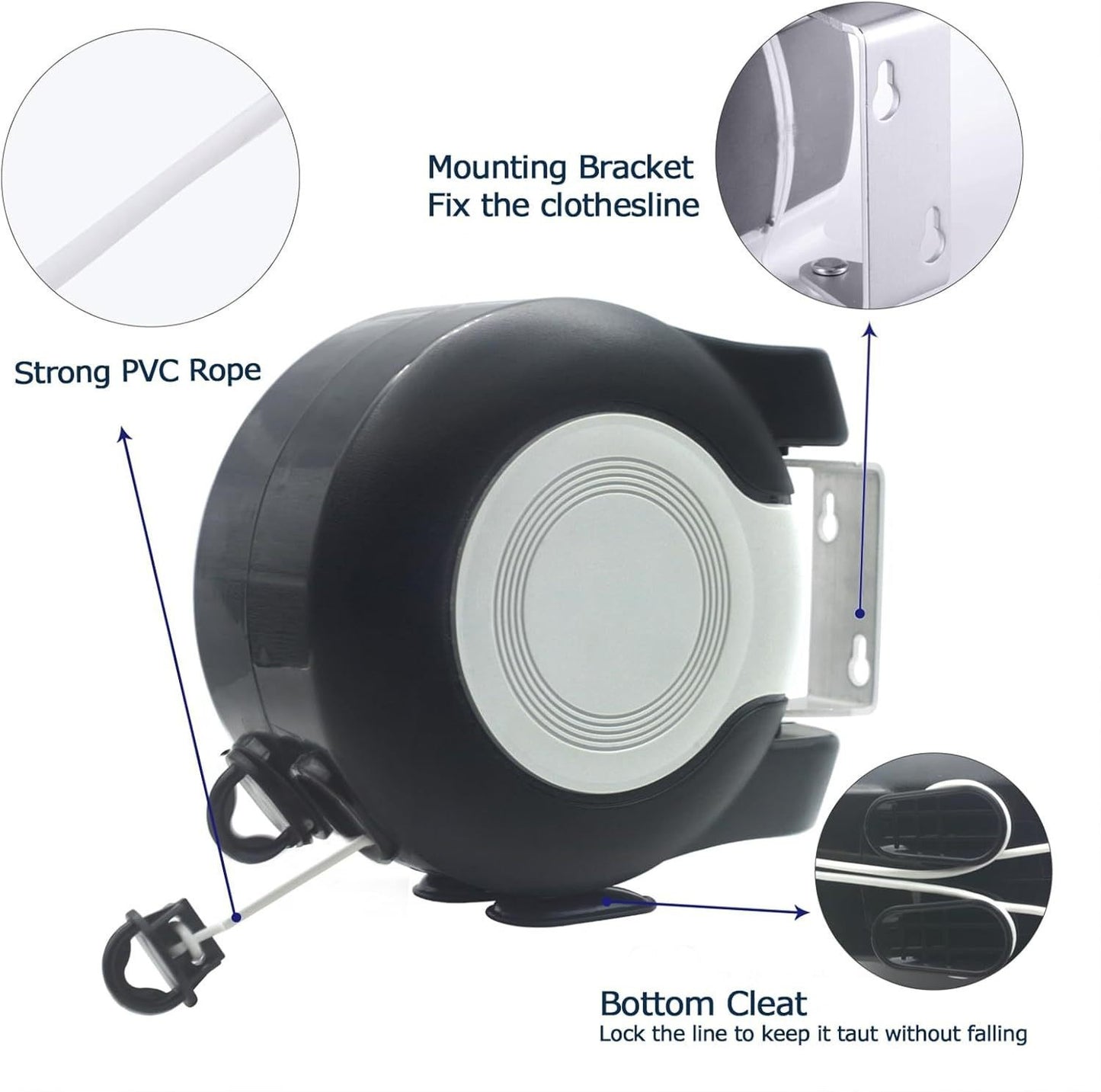 Retractable Dual Clothesline Dryer