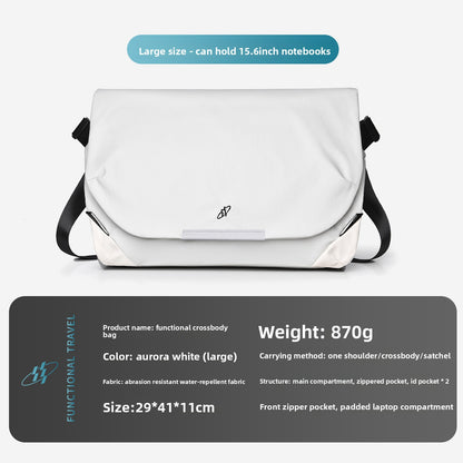 Magnetic Buckle Crossbody Bag