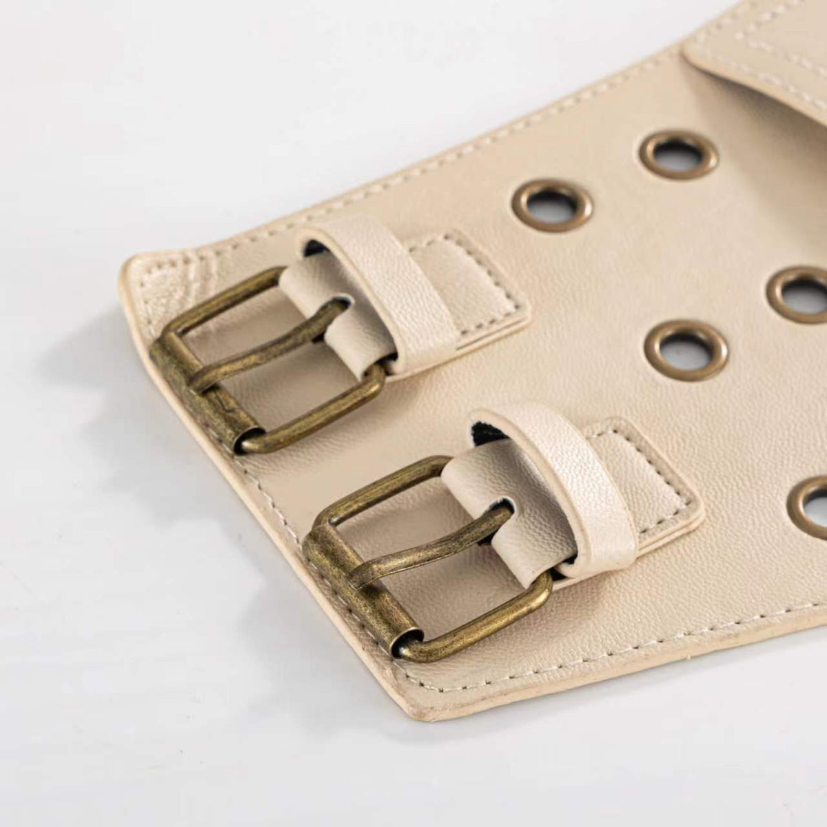 Women's Wide PU Leather Belt