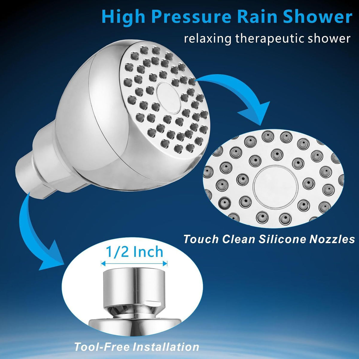 Water Saving Shower Head 3 Inch