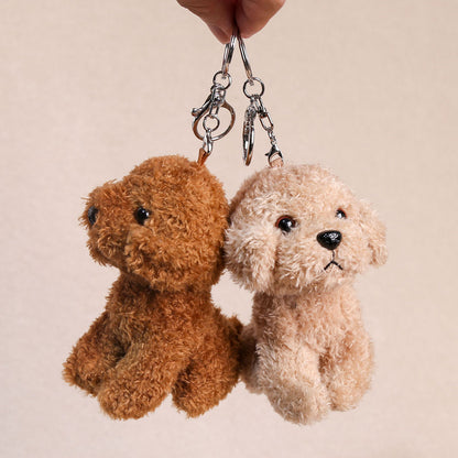 Cute Teddy Dog Plush Pendant