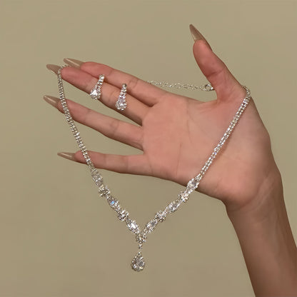 3pcs Luxury Rhinestone Jewelry