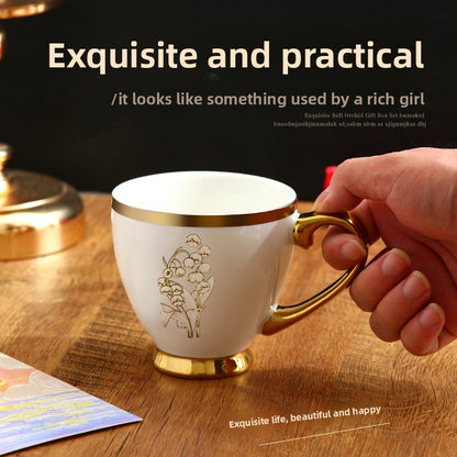 Floral Stainless Steel Thermos Cup