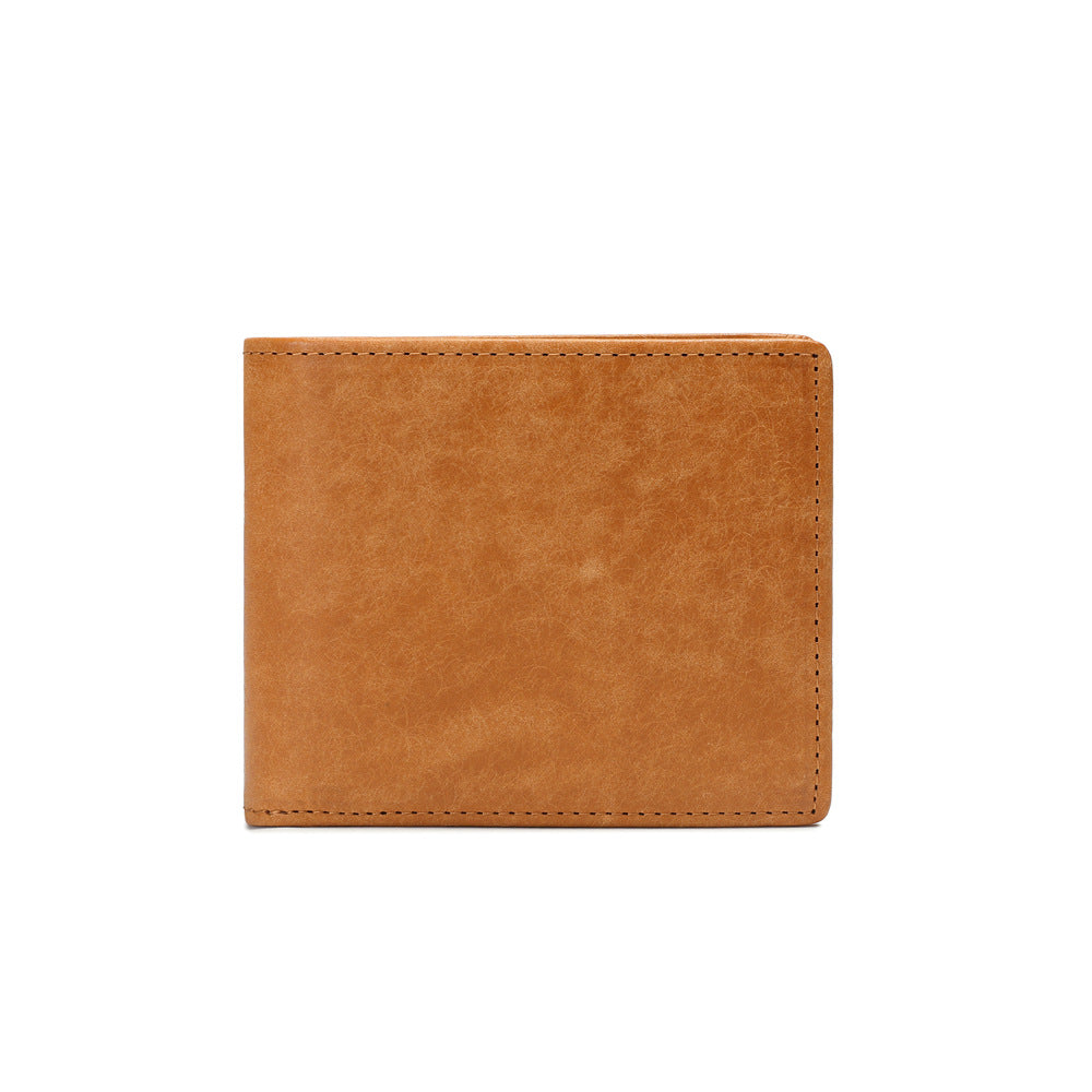 Men's Leather Short Wallet