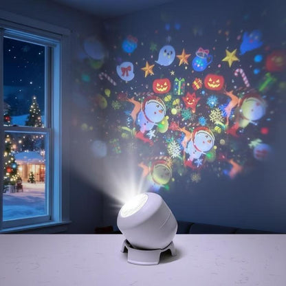 LED Rotating Projection Night Light
