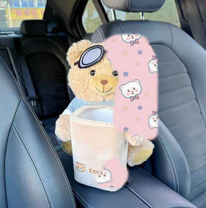 Plush Car Tissue Box