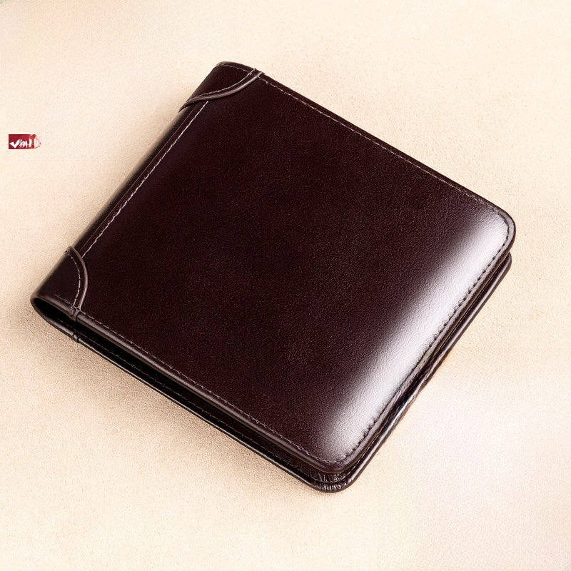 Genuine Leather RFID Wallet