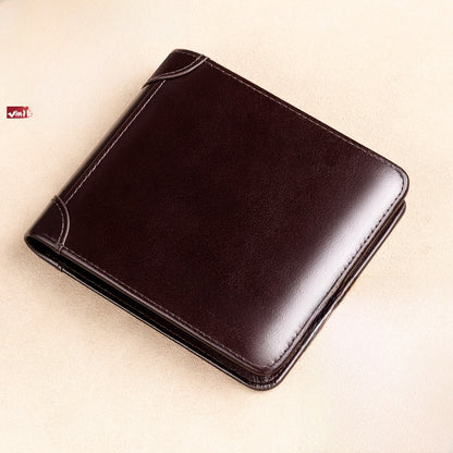 Genuine Leather RFID Wallet