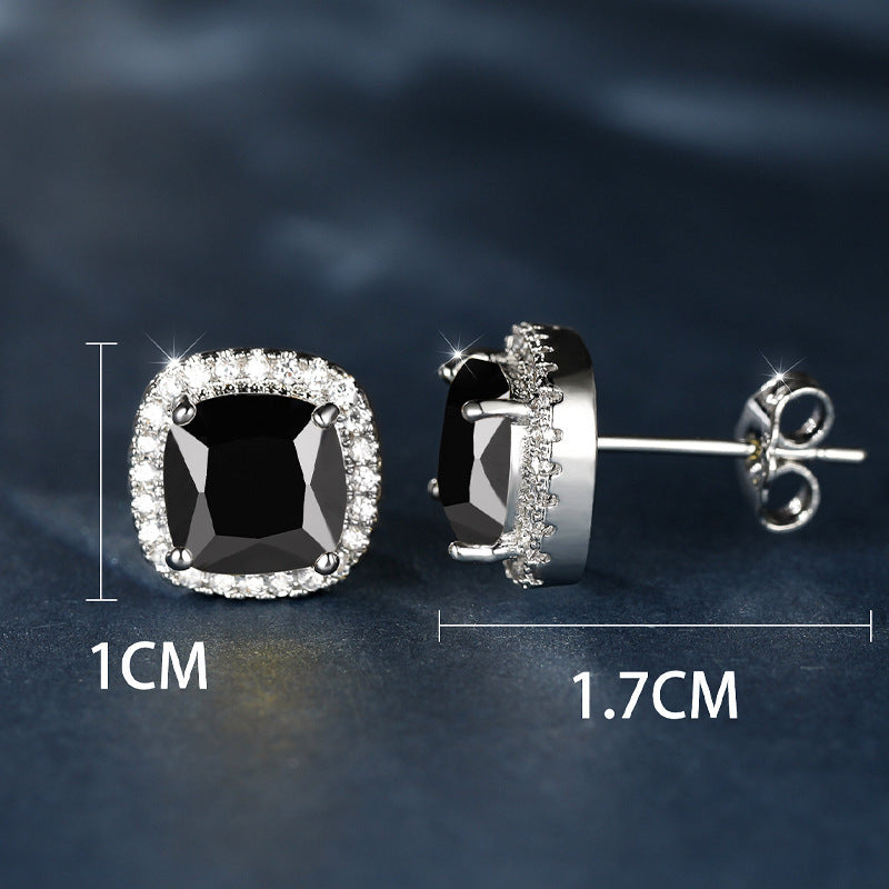 Luxury Zircon Stud Earrings