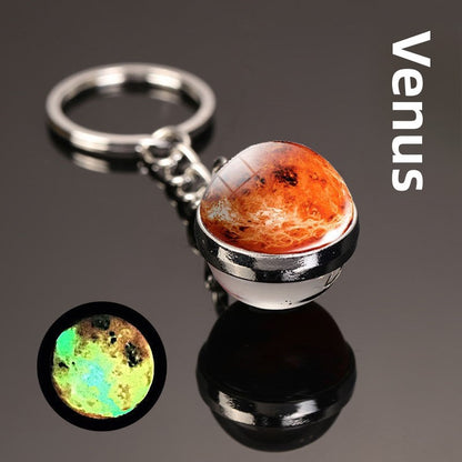 Luminous Celestial Keychain Pendant