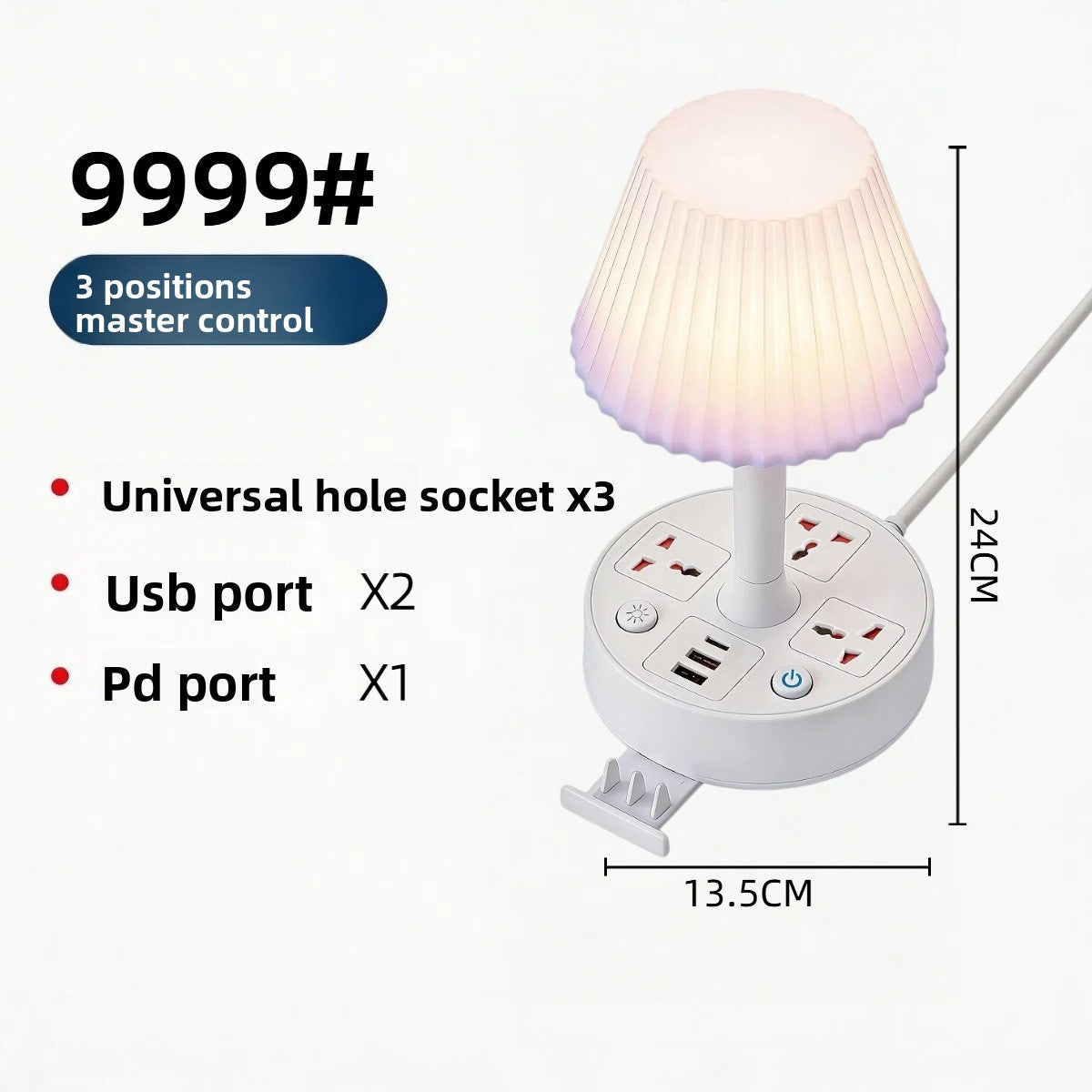 Multifunctional LED Desk Lamp