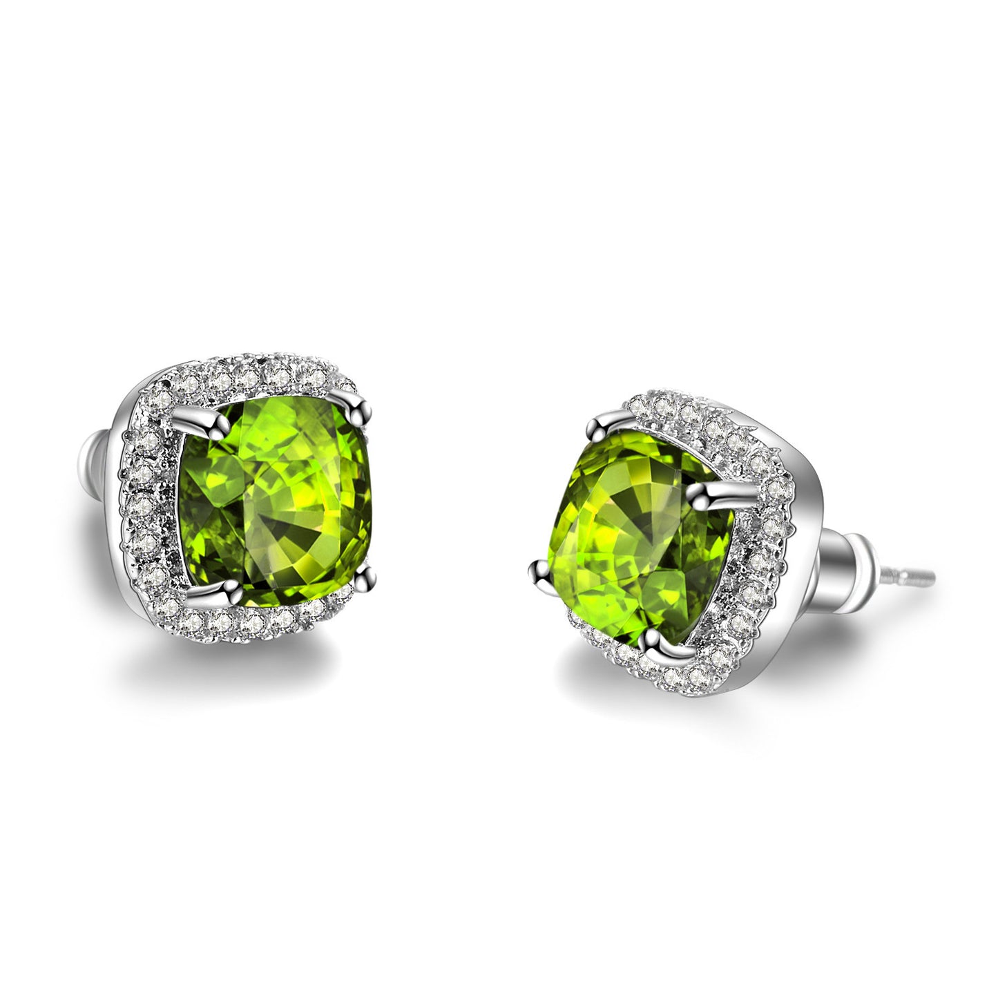 Luxury Zircon Stud Earrings
