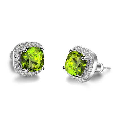 Luxury Zircon Stud Earrings