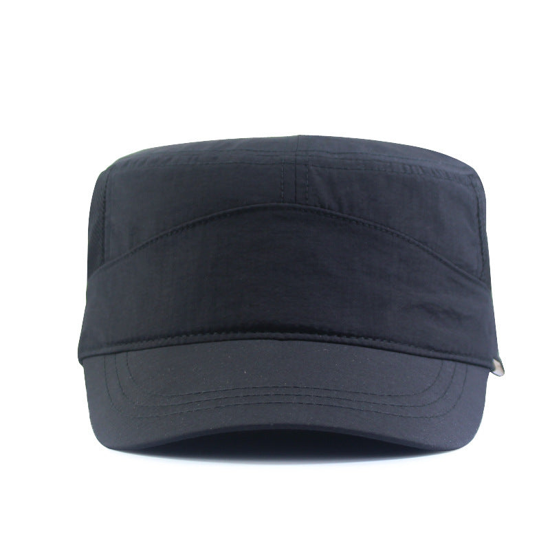 Oversized Flat Crown Cap