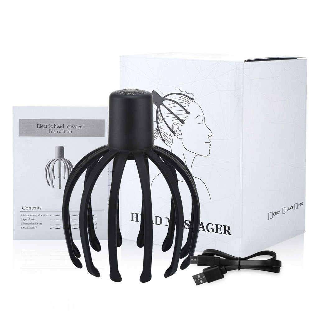 Electric Octopus Scalp Massager