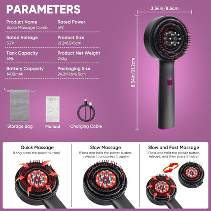 Electric Scalp Massage Comb