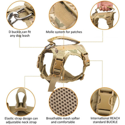 Tactical Adjustable Cat Harness