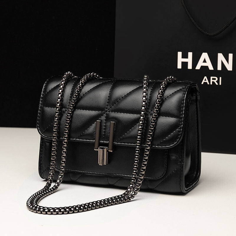 Women's Rhombus Chain Shoulder Bag
