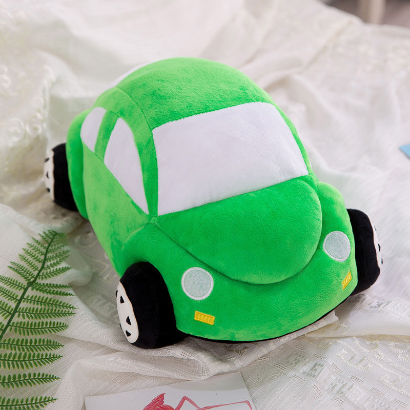 Cartoon Car Plush Pillow