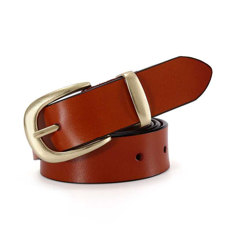 Women's Vintage Leather Belt