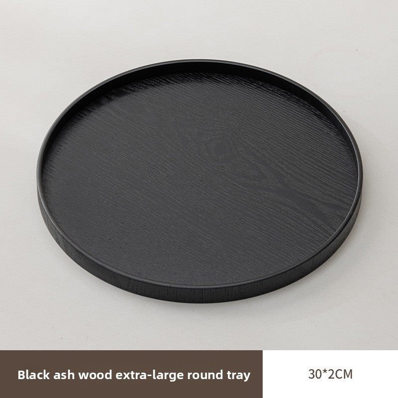 Wooden Multi-Purpose Serving Tray  Round Oval and Semicircle
