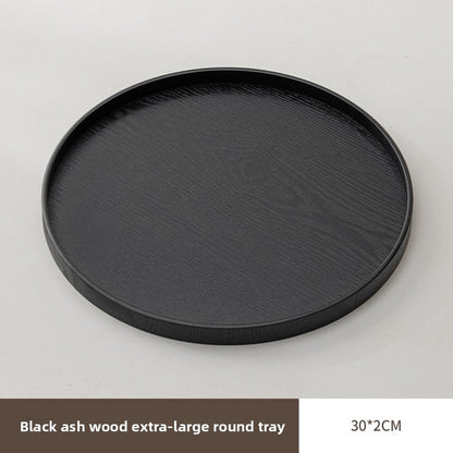 Wooden Multi-Purpose Serving Tray  Round Oval and Semicircle