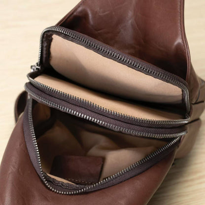 Genuine Leather Chest Bag