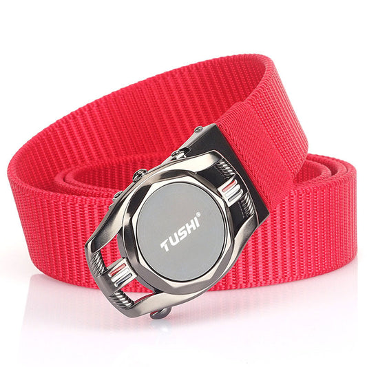 Men's Nylon Canvas Belt