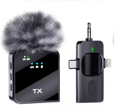 Wireless Square Lavalier Microphone