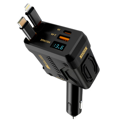 120W Retractable Car Charger