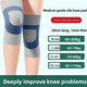 Anti-Slip Silk Knee Warmer Lightweight Knee Support Sleeve