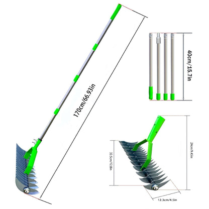 Stainless Steel Lawn Rake
