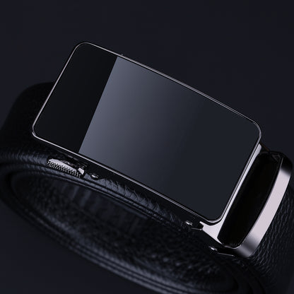 Men's Ratchet Leather Belt