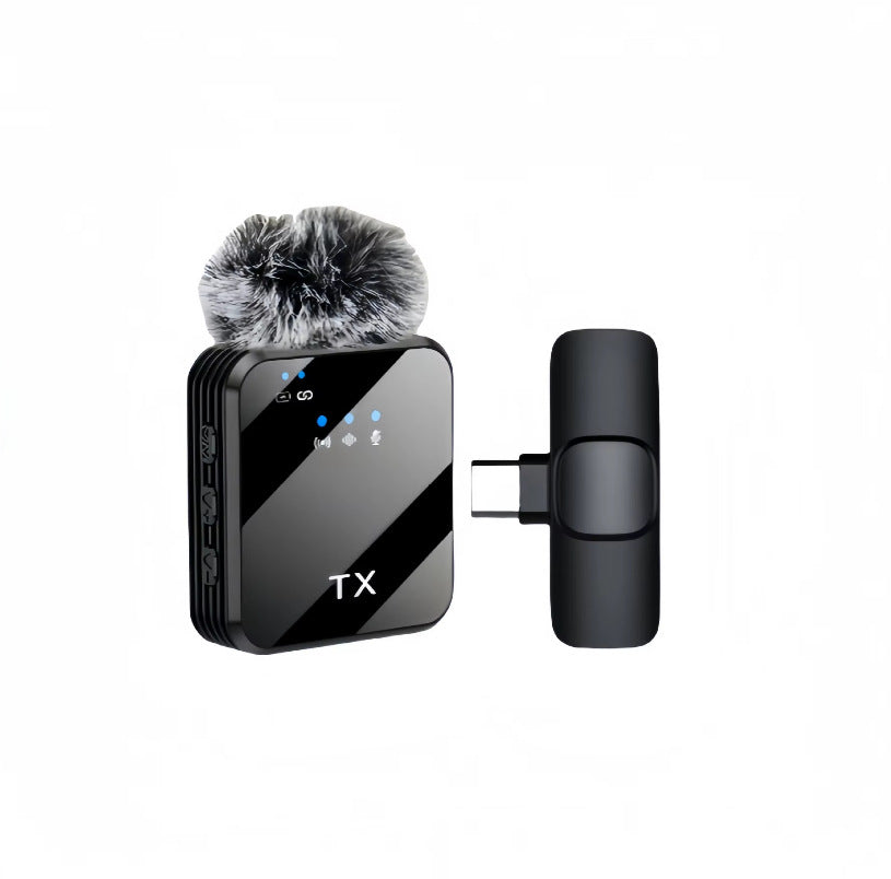 Wireless Square Lavalier Microphone