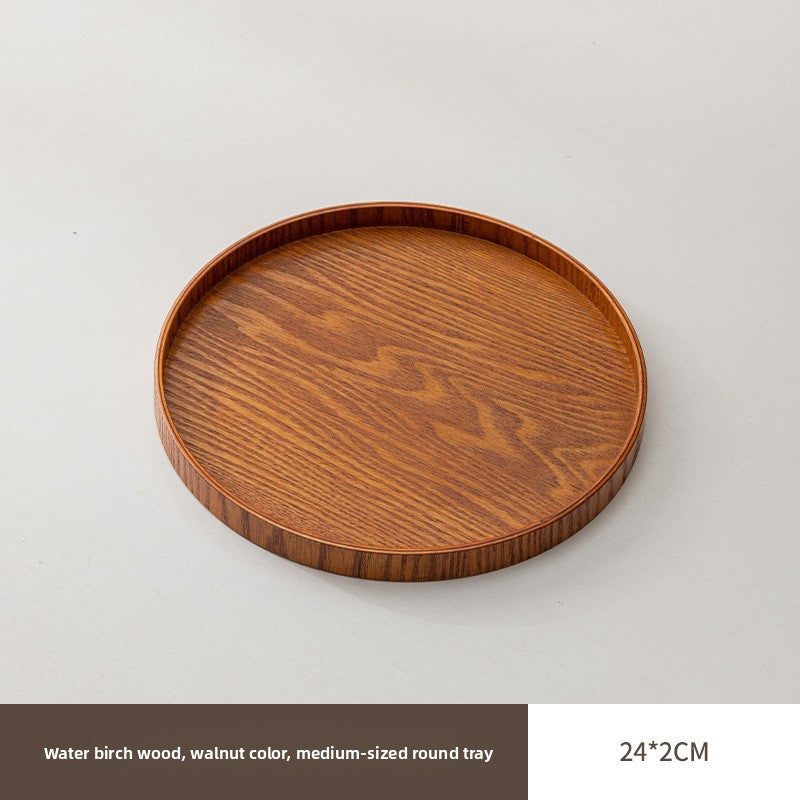 Wooden Multi-Purpose Serving Tray  Round Oval and Semicircle