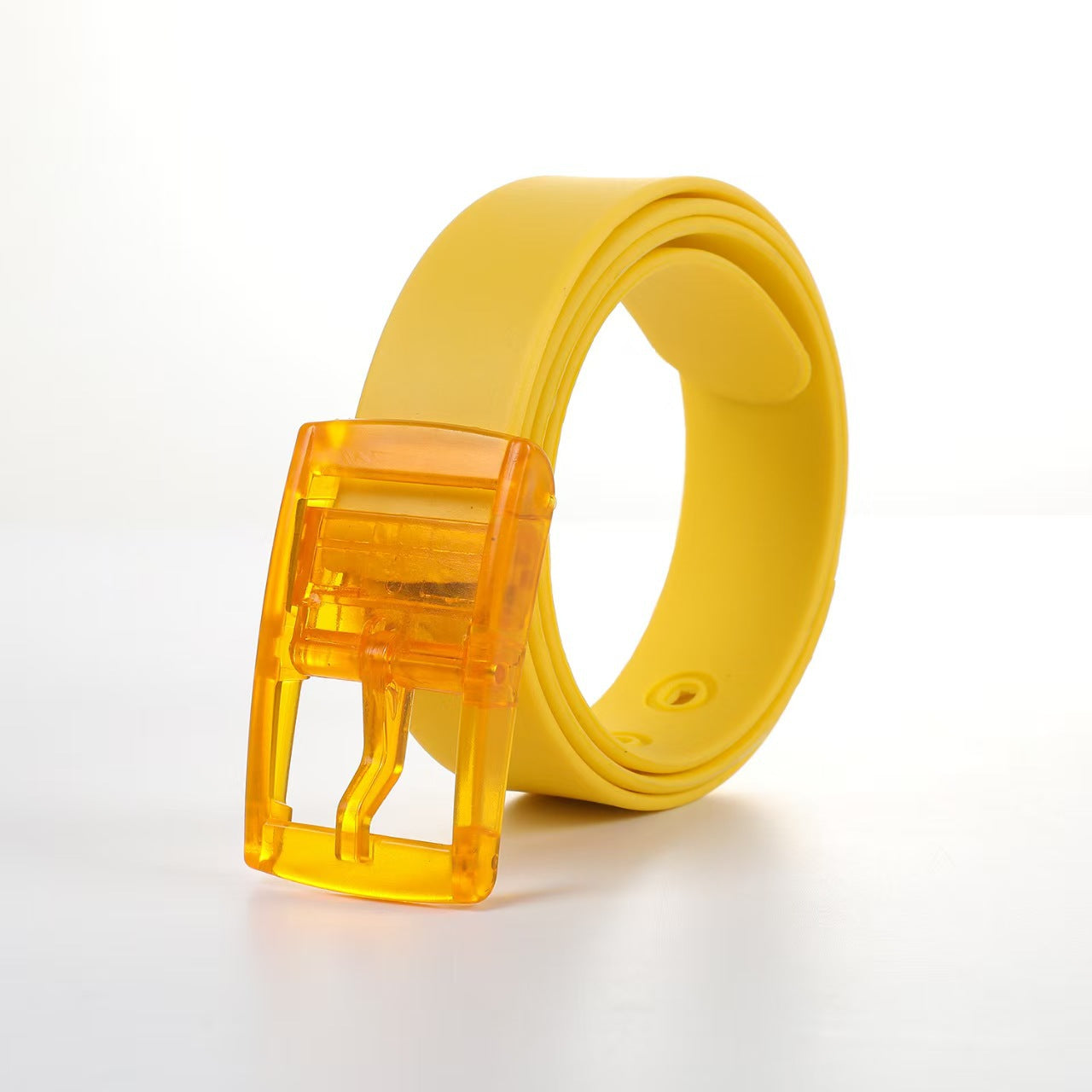 Unisex Colorful Silicone Belt