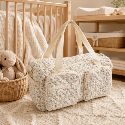 Quilted Travel Duffel Bag