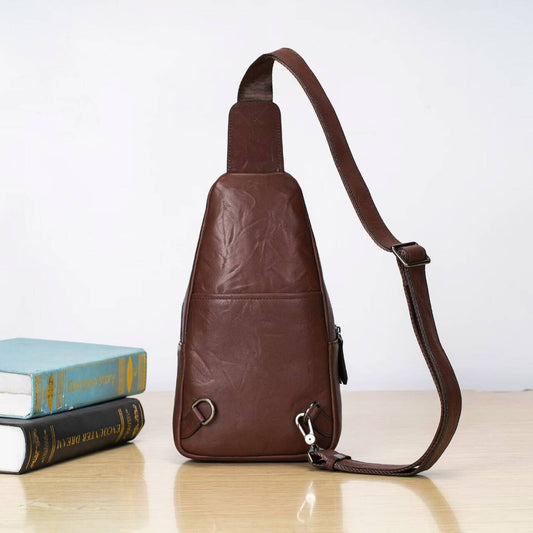 Genuine Leather Chest Bag