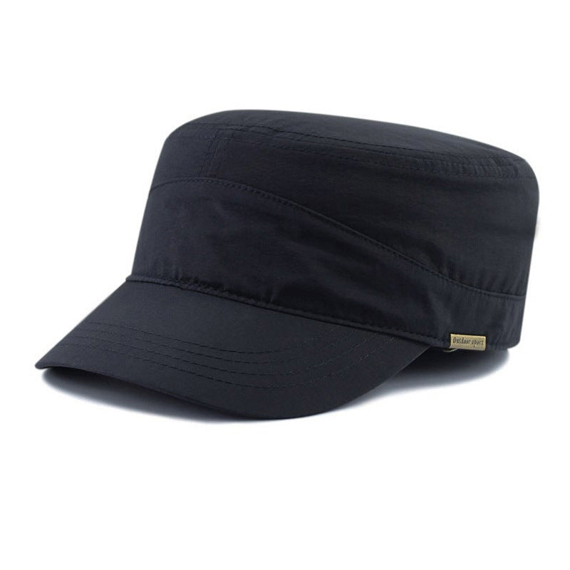 Oversized Flat Crown Cap