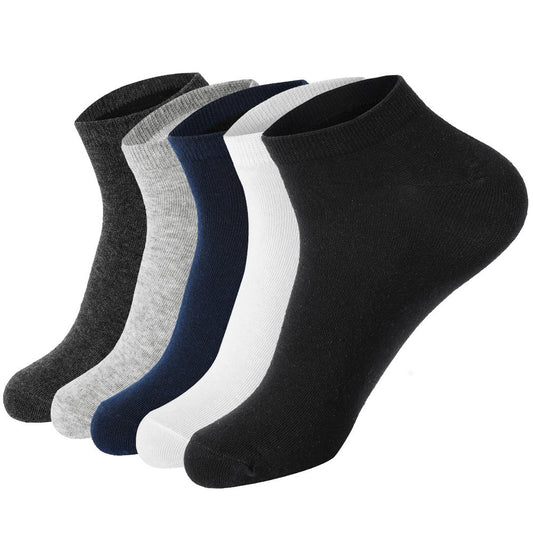 Men's Cotton Boat Socks