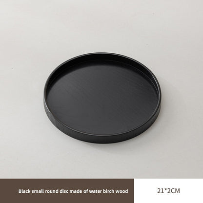 Wooden Multi-Purpose Serving Tray  Round Oval and Semicircle