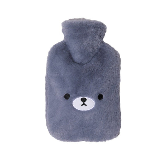 Cute Plush Hot Water Bottle with Animal Design