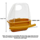 Hangable Splash-Proof Bird Feeder for Budgies & Cockatiels