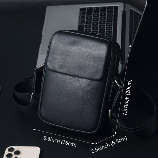 Genuine Leather Crossbody Bag