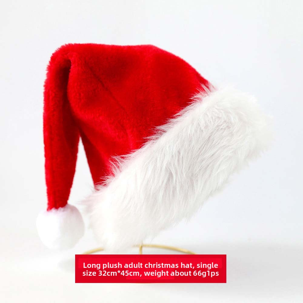 Plush Christmas Santa Hat
