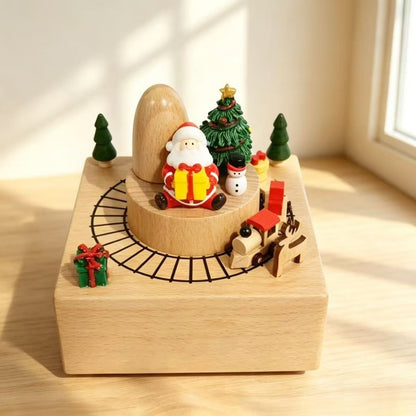 DIY Wooden Carousel Music Box