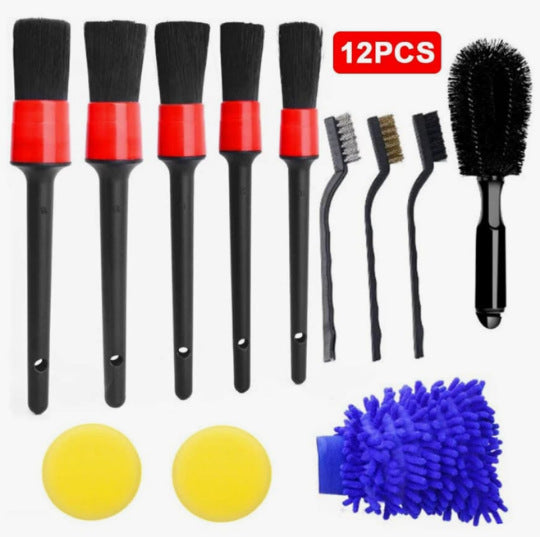 Car Detailing Brush Set