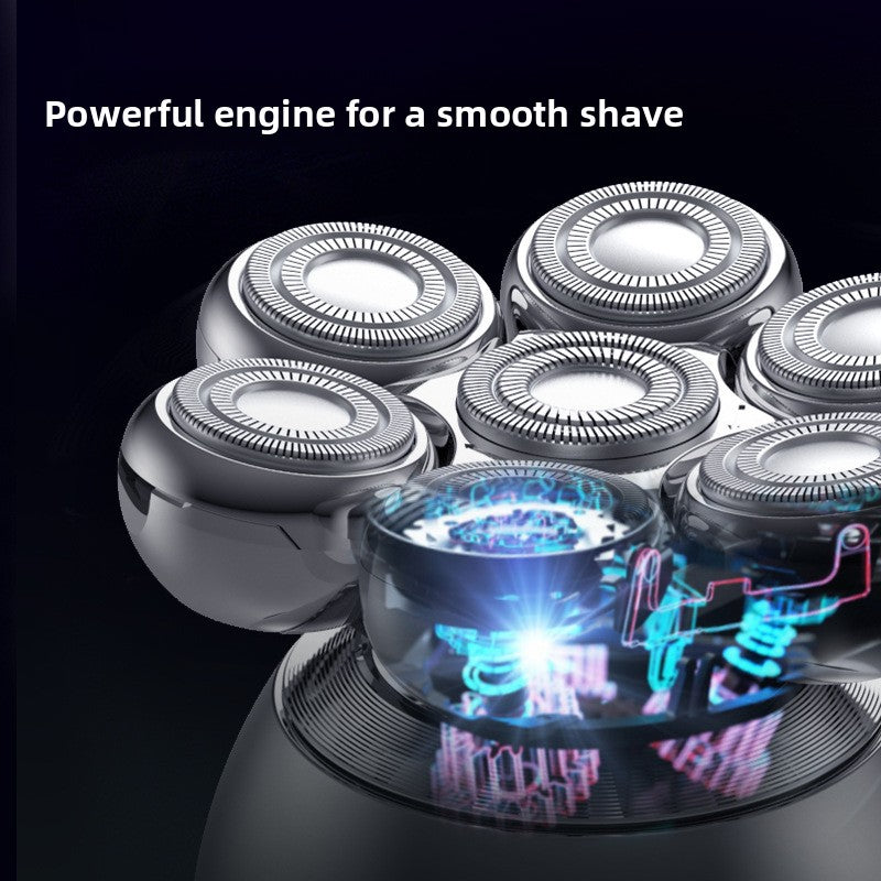 Multifunction Electric Head Shaver