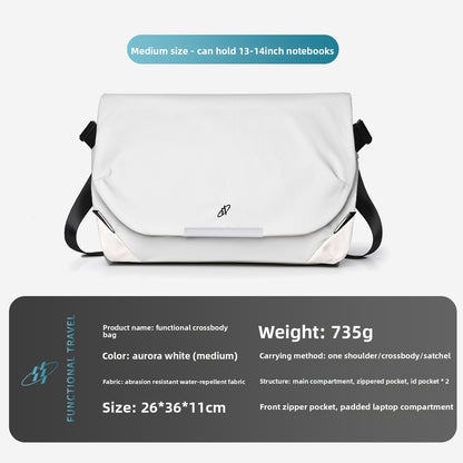 Magnetic Buckle Crossbody Bag